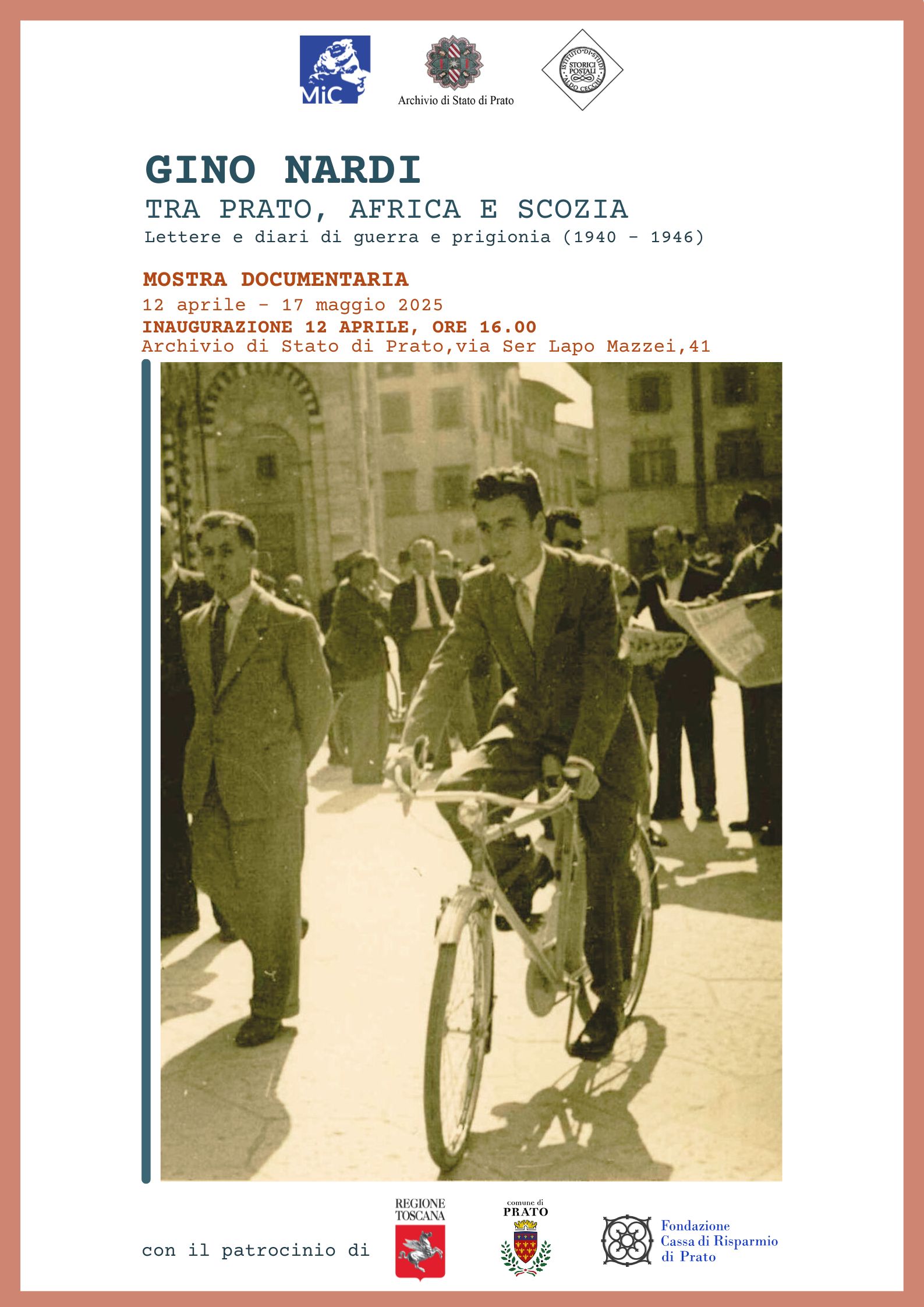 GINO NARDI TRA PRATO, AFRICA E SCOZIA. Lettere e diari di guerra e prigionia (1940-1946)